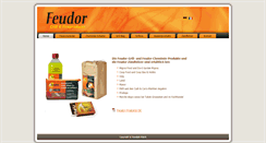 Desktop Screenshot of feudor.ch