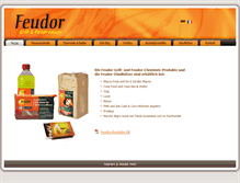 Tablet Screenshot of feudor.ch